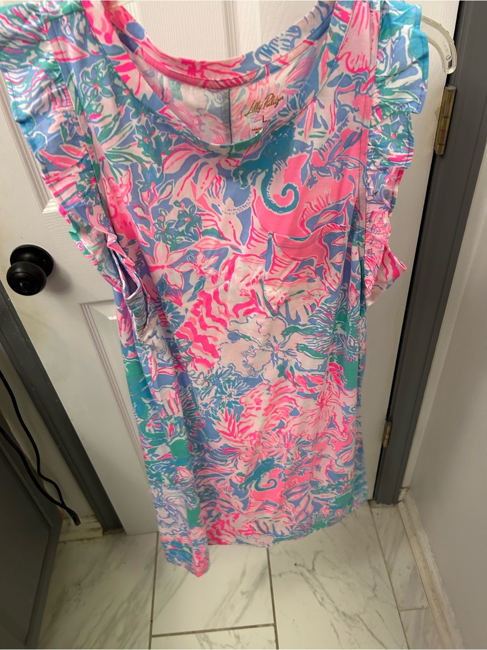 NWOT LILLY PULITZER floral print dress.